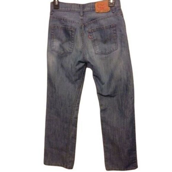 LEVI'S 514 SLIM STRAIGHT SIZE 14 27X27 JEANS - Picture 1 of 4